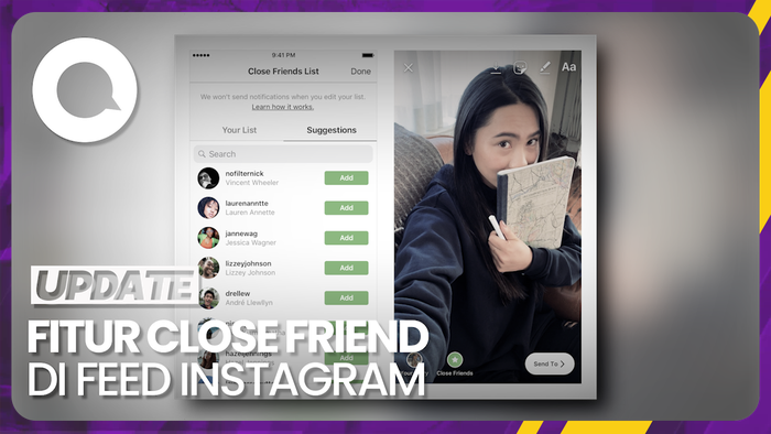 Instagram Bakal Punya Fitur Close Friend untuk Postingan Feed