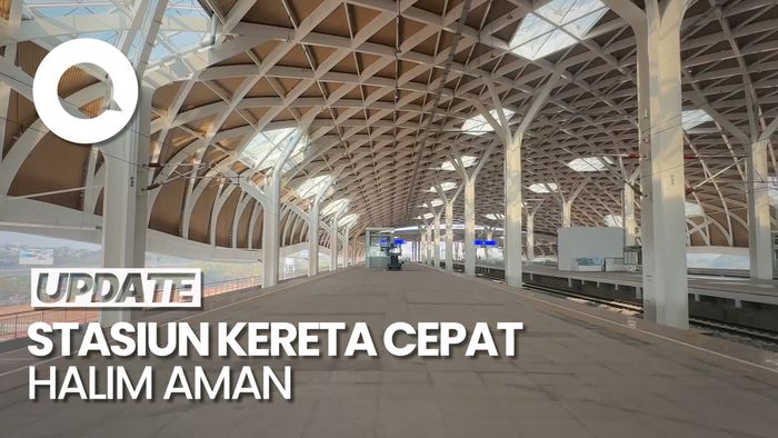 KCIC Pastikan Kondisi Stasiun Halim Normal-Aman Usai Atap Terbakar
