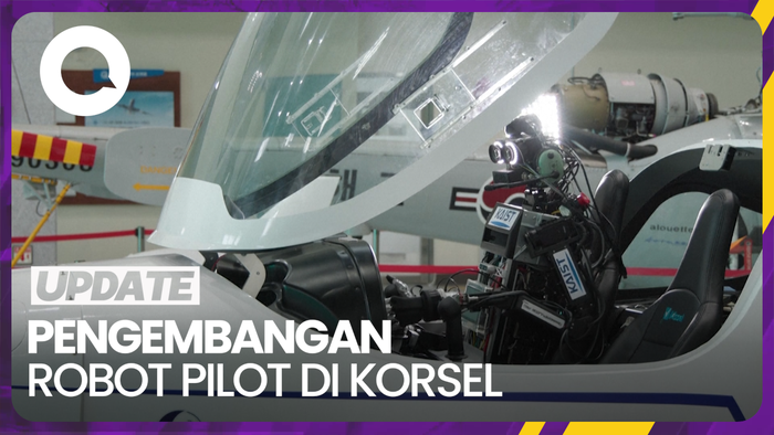 Melihat Uji Coba Robot Pilot Berbasis AI di Korea Selatan
