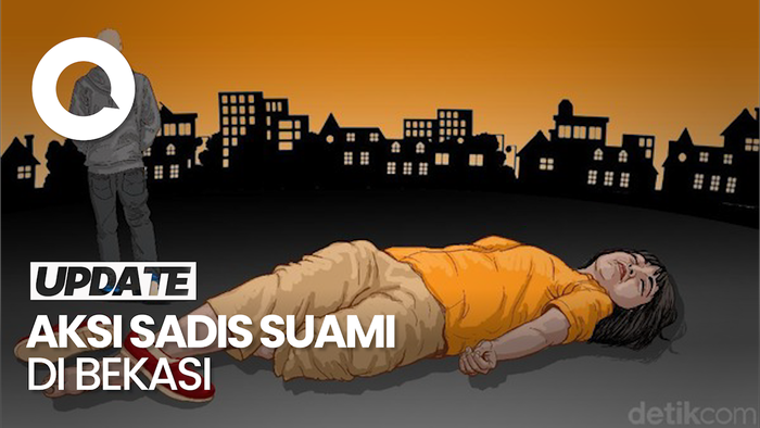 Suami di Bekasi Bunuh Istri Depan Anaknya Lalu Jenazah Dimandikan