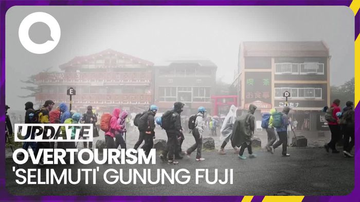 Gunung Fuji Jepang Darurat Overtourism