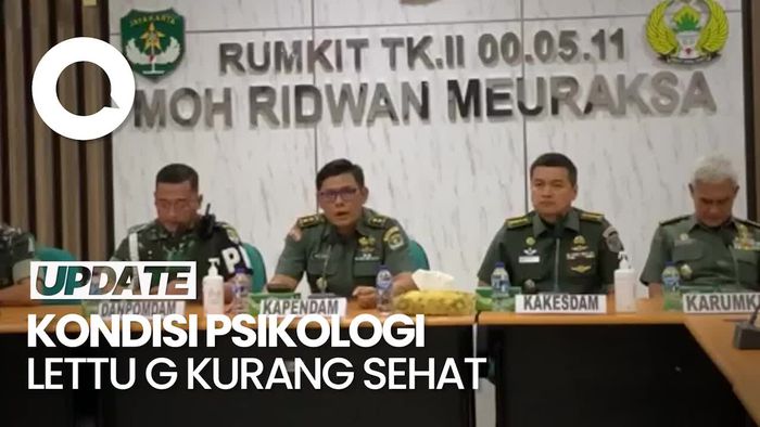 Lettu G Lawan Arah di MBZ, Kondisi Psikologinya Disebut Kurang Sehat
