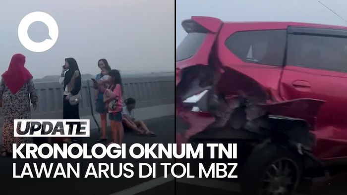 Kapendam Jaya Beberkan Kronologi Oknum TNI Lawan Arus di Tol MBZ