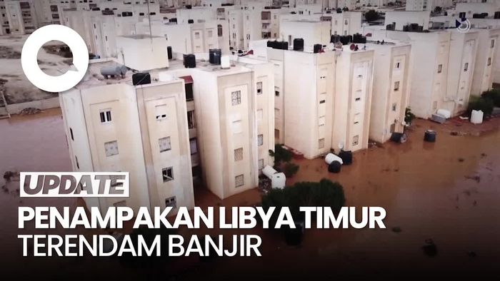 Libya Bagian Timur Dikepung Banjir, Sudah 150 Orang Tewas