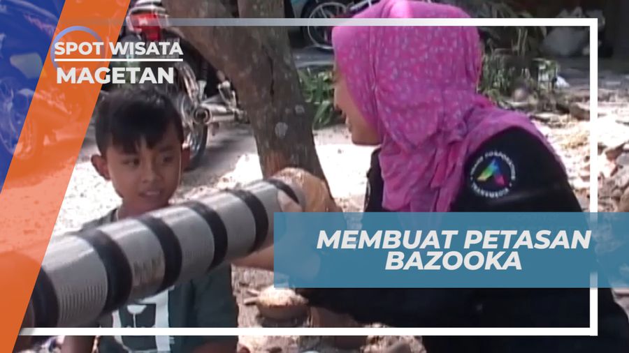 Membuat Petasan Bazooka dari Keleng Bekas, Magetan