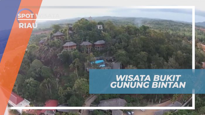 Menikmati Pemandangan Alam dari Rumah Kayu di Atas Pegunungan, Kepulaun Riau