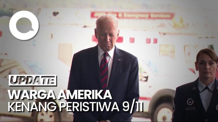 Momen Joe Biden Peringati 22 Tahun Tragedi 9/11