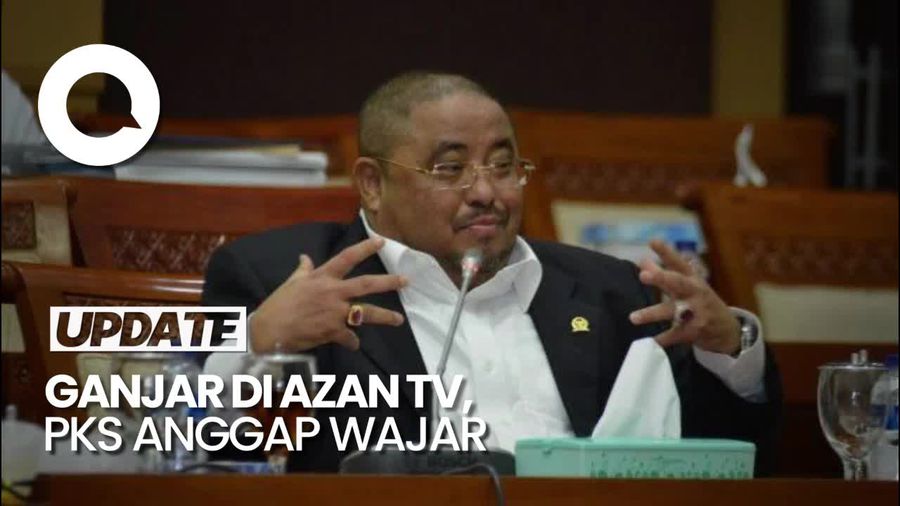 PKS soal Ganjar Muncul di Tayangan Azan TV: Wajar, Namanya Usaha