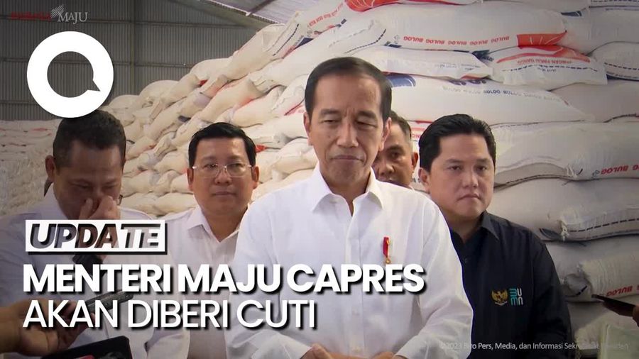  Izin Cuti dari Jokowi untuk Menteri yang Maju Capres-Cawapres