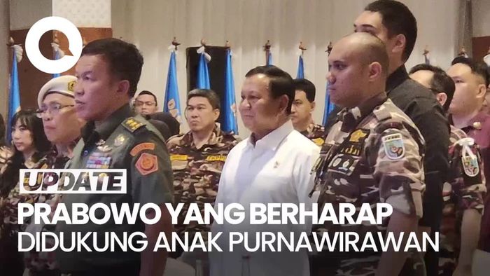 Prabowo: Kalau Anaknya Purnawirawan Nggak Dukung Gue, Kebangetan!