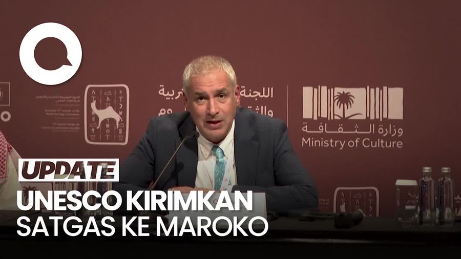 UNESCO Prihatin Banyak Situs Bersejarah Rusak Akibat Gempa Maroko