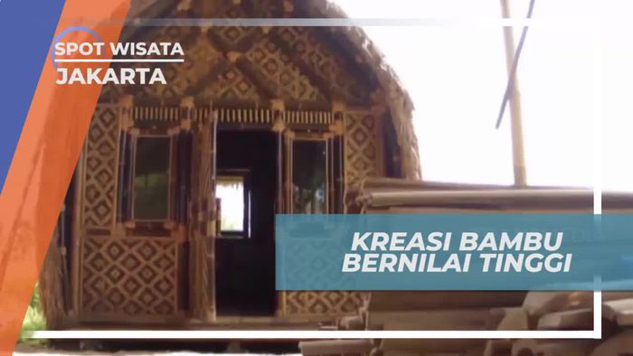 Melihat Dari Dekat Kreasi Bambu Bernilai Seni Tinggi di Jakarta