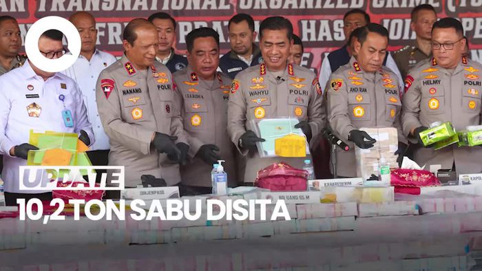 Bareskrim Sita 10,2 Ton Sabu di Kasus Sindikat Narkoba Fredy Pratama