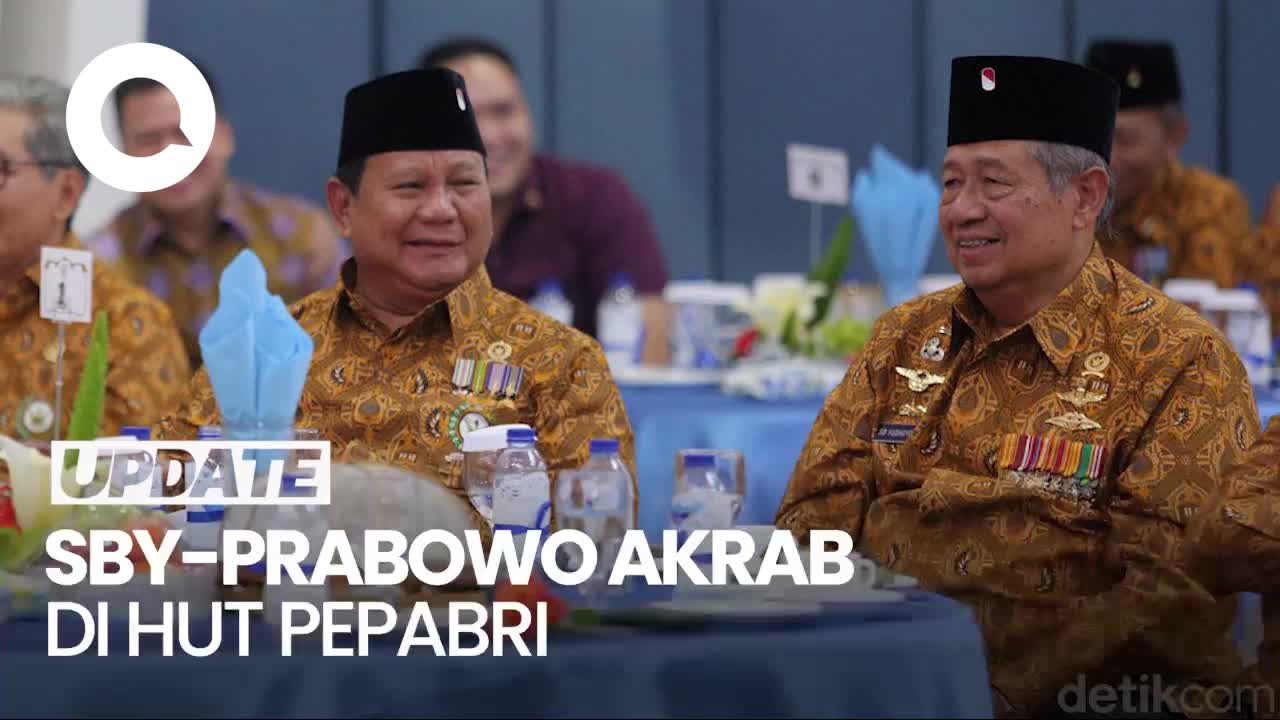 Momen Akrab SBY-Prabowo Nyanyi Bareng Wiranto Hingga Hendropriyono