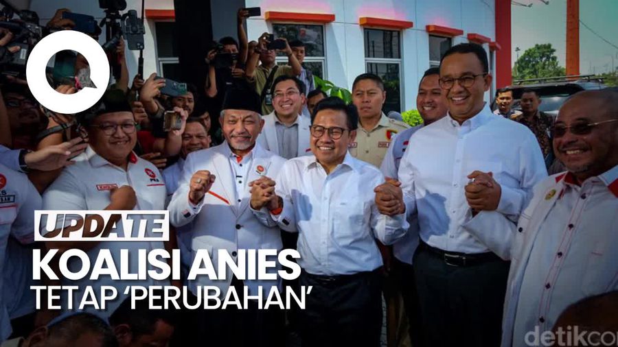 Anies Pastikan Nama Koalisi Tetap Perubahan