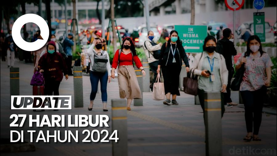 Pemerintah Tetapkan 27 Hari Libur Nasional-Cuti Bersama Tahun 2024