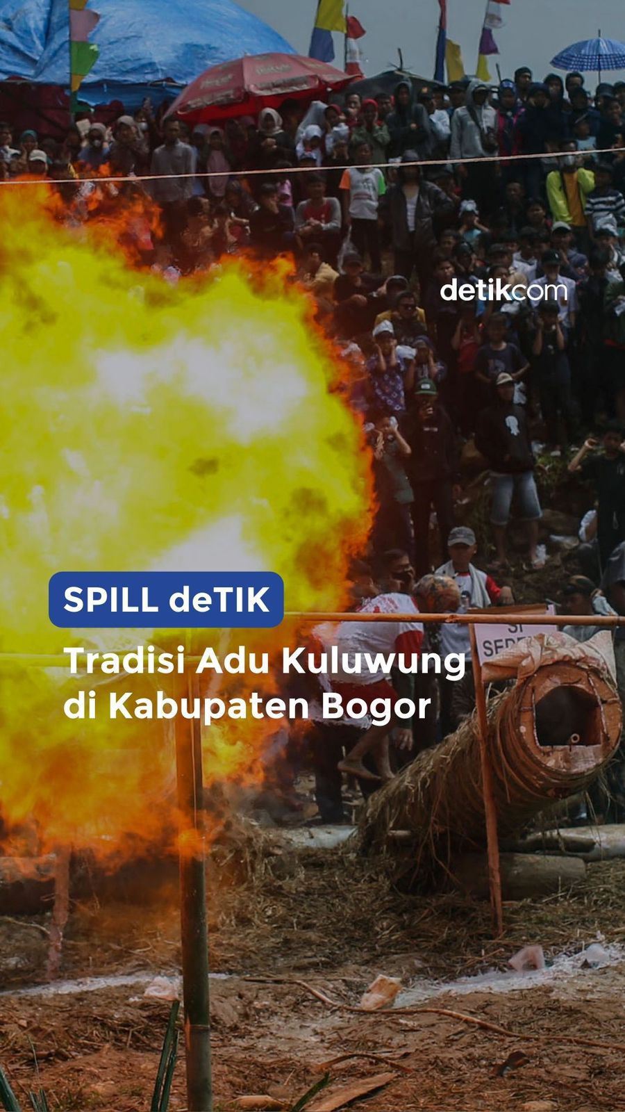 Duar!!! Hingar Bingar Tradisi Kuluwung di Kabupaten Bogor