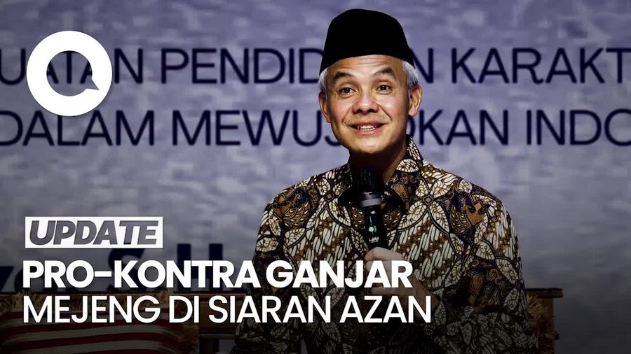 Kontroversi Ganjar Tampil di Siaran Azan TV, Boleh atau Tidak?
