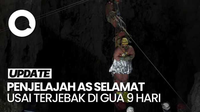 Momen Dramatis! Evakuasi Penjelajah AS yang Terjebak 9 Hari di Gua Turki