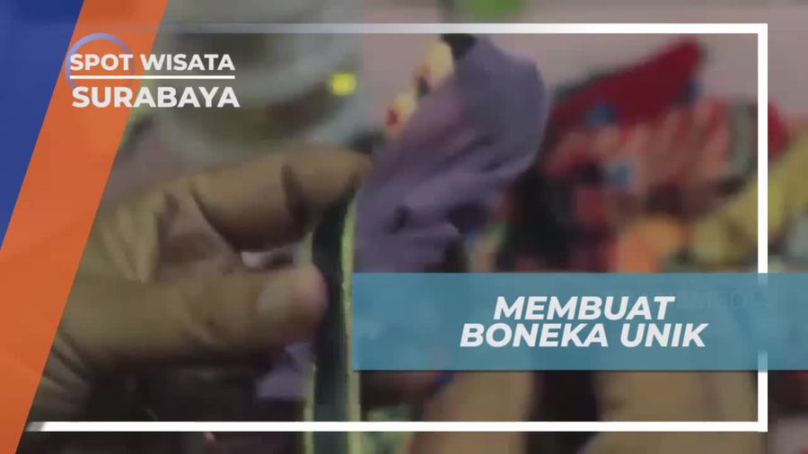 Kerajinan Boneka Berpakaian Adat di Surabaya