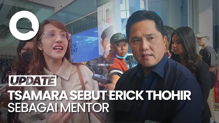 Bicara soal Kedekatan dengan PAN, Tsamara Sebut Erick Thohir Mentor
