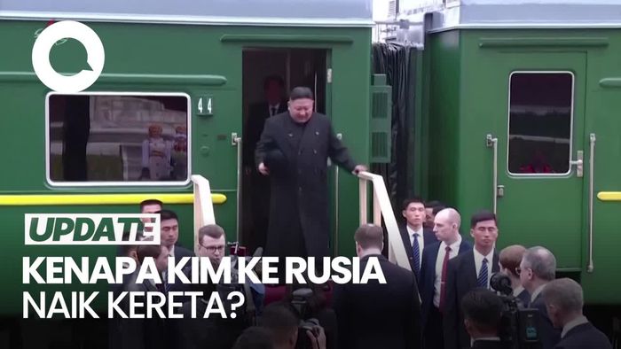 Alasan Kim Jong Un ke Rusia Naik Kereta Api