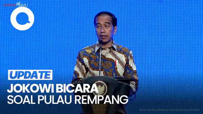 Jokowi Singgung Konflik Pulau Rempang: Masa Urusan Gitu Sampai Presiden