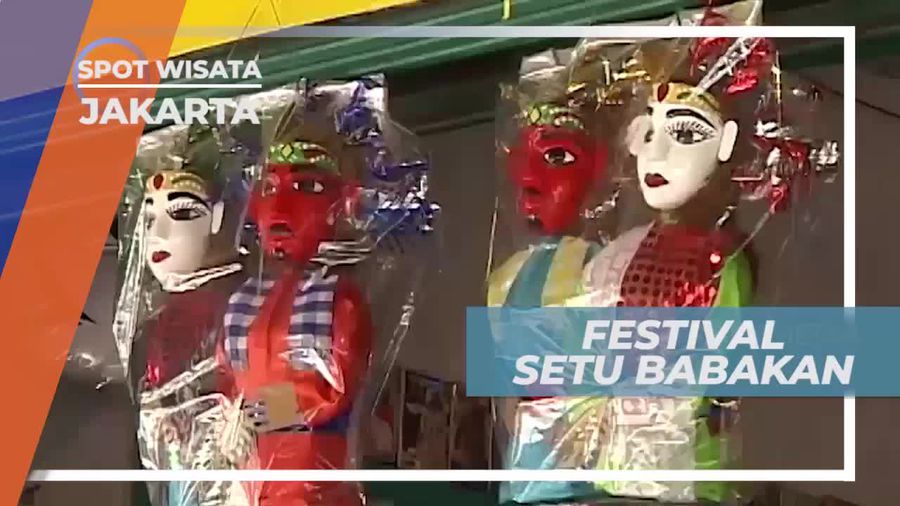 Pernak-pernik Khas Betawai di Festival Setu Babakan Jakarta