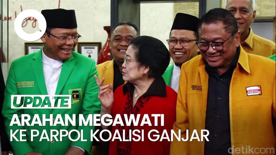 Arahan Megawati ke Koalisi Ganjar: Menangis-Tersenyum Bersama Rakyat
