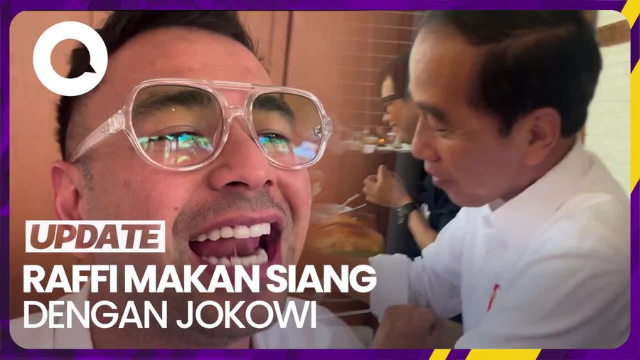 Saat Raffi Ahmad Makan Siang dengan Jokowi: Siapa Yang Bayarin?