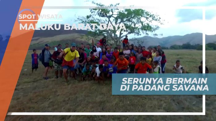 Serunya Bermain di Padang Savana, Maluku Barat Daya
