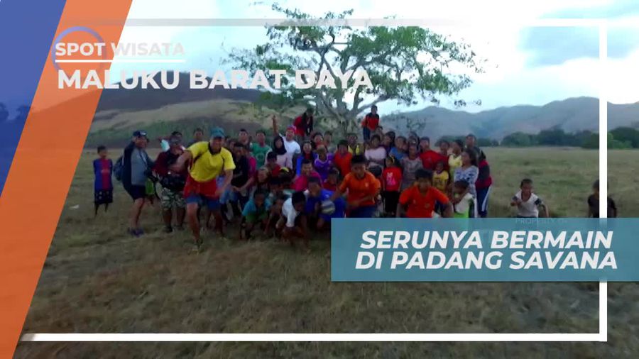 Serunya Bermain di Padang Savana, Maluku Barat Daya