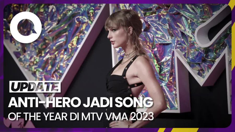 Anti-Hero Borong Kemenangan untuk Taylor Swift di MTV VMA 2023