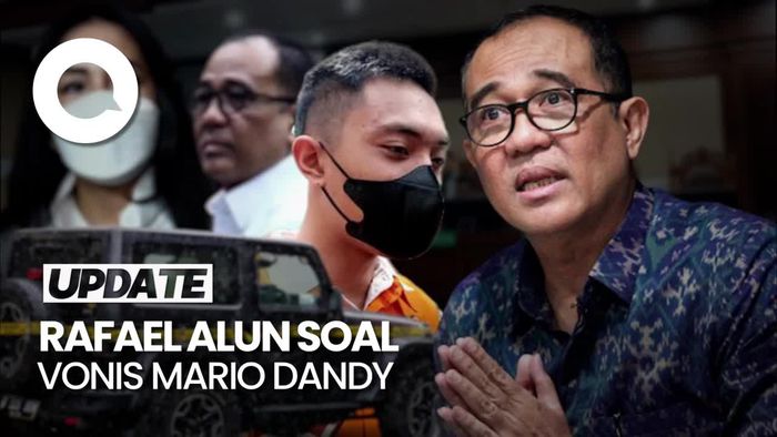 Rafael Alun Membisu Kala Ditanya soal Vonis 12 Tahun Mario Dandy