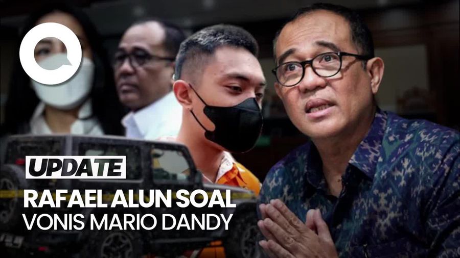 Rafael Alun Membisu Kala Ditanya soal Vonis 12 Tahun Mario Dandy