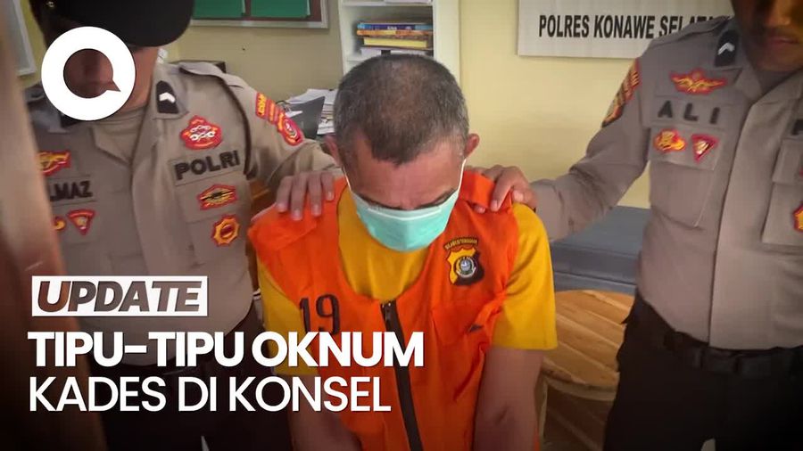 Tertunduk Lesu, Oknum Kades Pemerkosa Warga di Konsel Ngaku Khilaf
