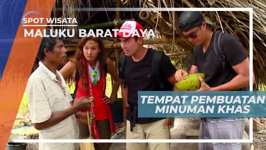 Berkunjung ke Tempat Pembuatan Minuman Khas Pulau Leti, Maluku Barat Daya