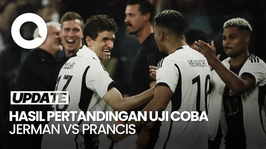 Usai Pecat Hansi Flick, Jerman Langsung Menang 2-1 Lawan Prancis