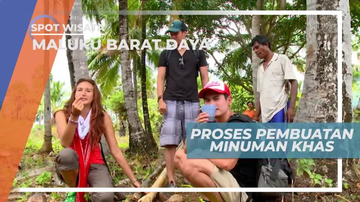 Mencicipi Kesegaran Minuman Khas Pulau Leti Maluku Barat Daya