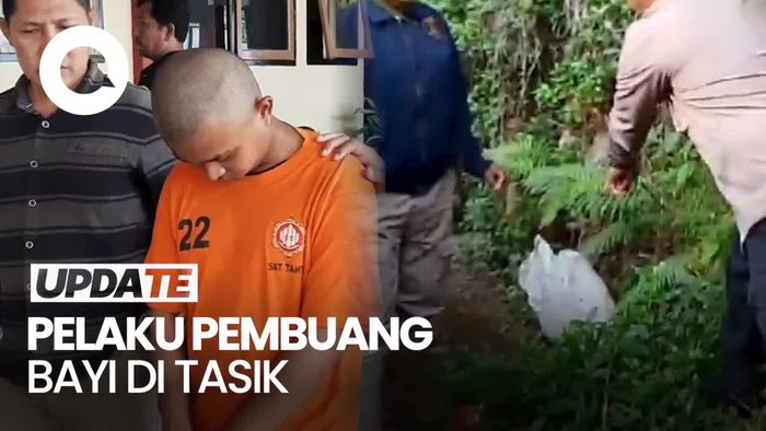 Ditangkap, Ini Tampang Pelaku Pembuang Bayi di Tasik
