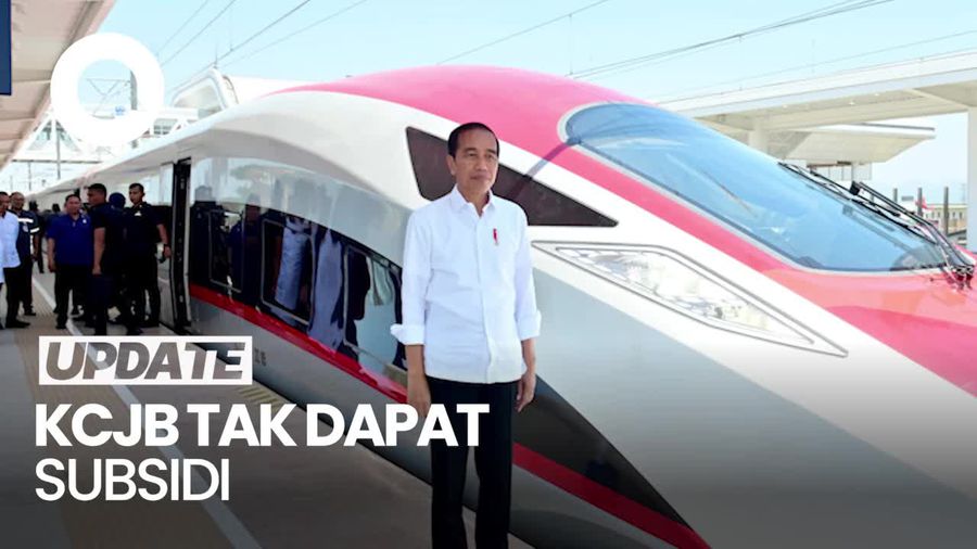 Jokowi Pastikan Kereta Cepat Jakarta-Bandung Tak Disubsidi!