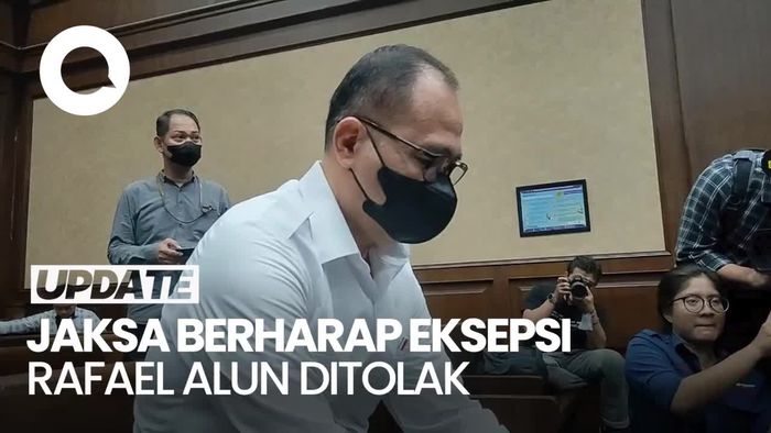 Jaksa Minta Hakim Tolak Eksepsi Rafael Alun di Kasus Dugaan Gratifikasi