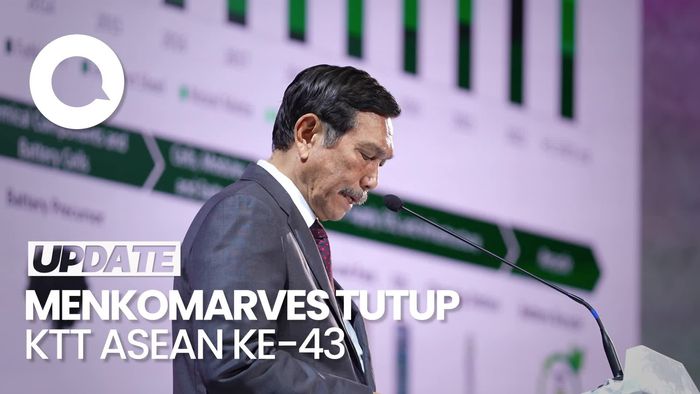 Luhut Pandjaitan Tutup Panel KTT ASEAN ke-43