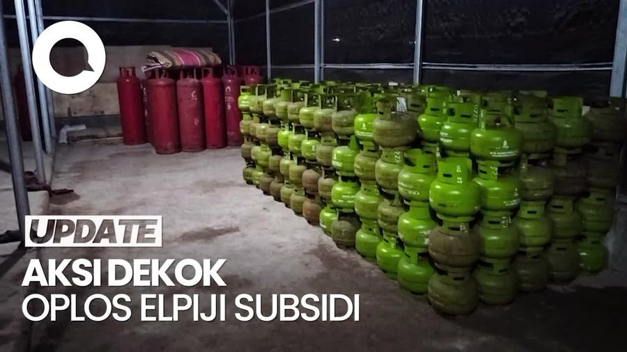 Aksi Licik Dekok, Oplos Elpiji Subsidi-Raup Cuan Rp 50 Juta