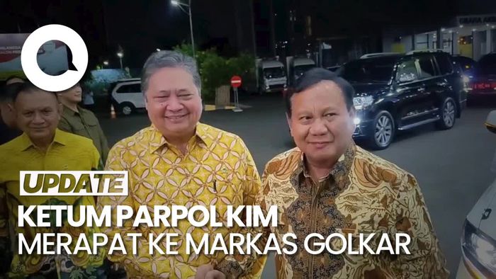 Prabowo-Yusril-Fahri Hamzah Tiba di DPP Golkar, Bahas Program Masa Depan