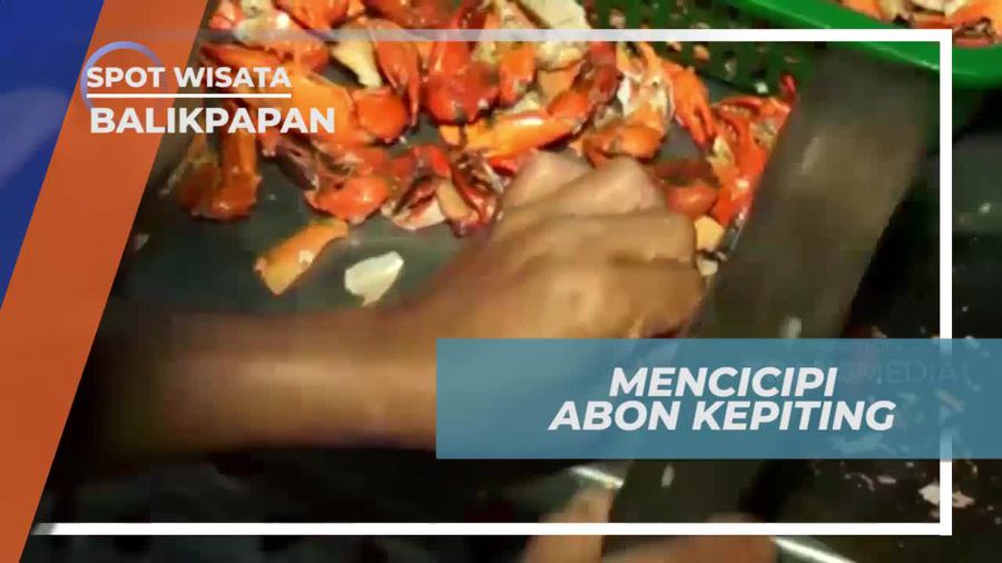 Mencicipi Abon Kepiting, Tekstur Halus Dengan Warna Kecoklatan, Balikpapan
