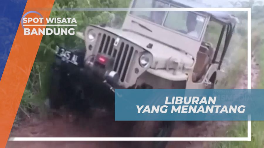 Mengisi Akhir Pekan Dengan Liburan yang Menguji Adrenalin di Kampung Jeep, Bandung