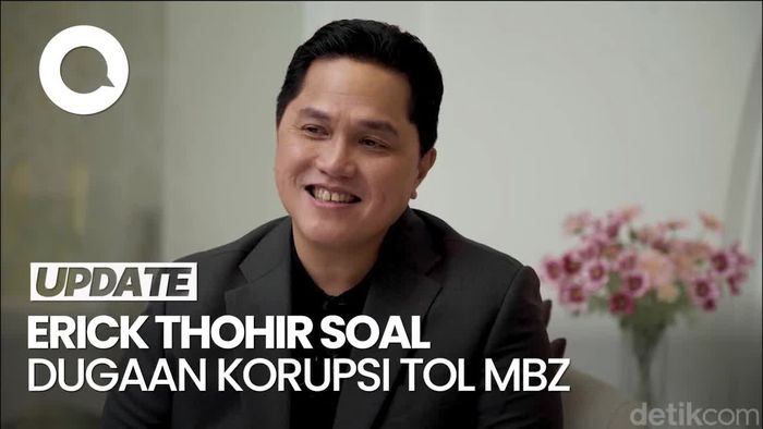 Respons Erick Thohir soal Dugaan Korupsi Tol MBZ Rp 1,5 Triliun
