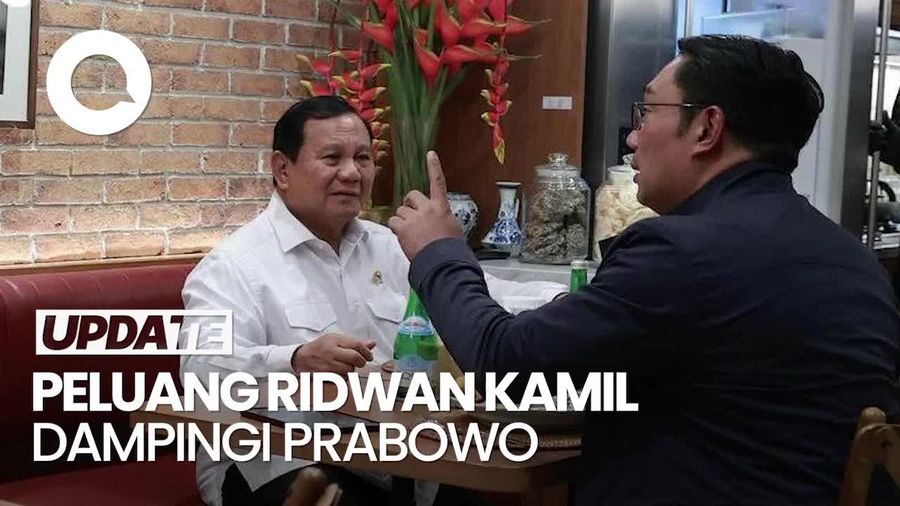Menakar Potensi Ridwan Kamil jadi Pendamping Prabowo Subianto