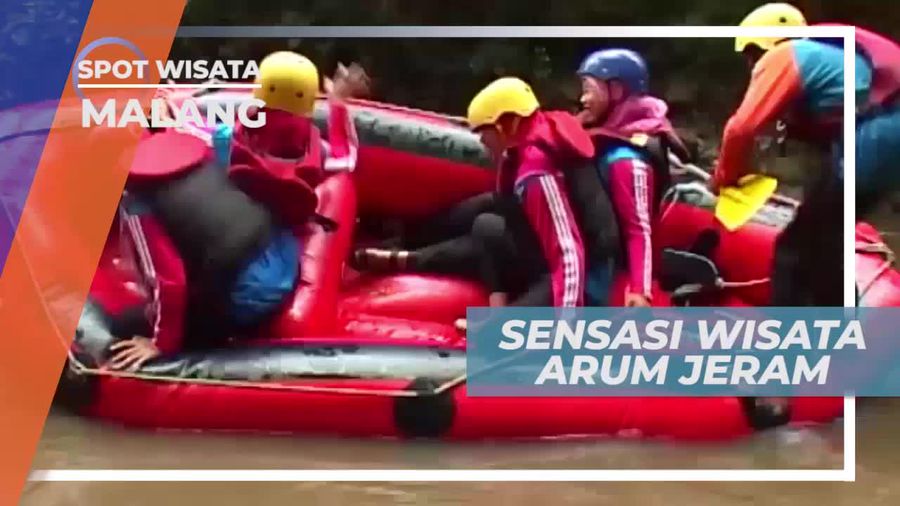 Menguji Adrenalin, Merasakan Sensasi Wisata Arum Jeram Kota Malang